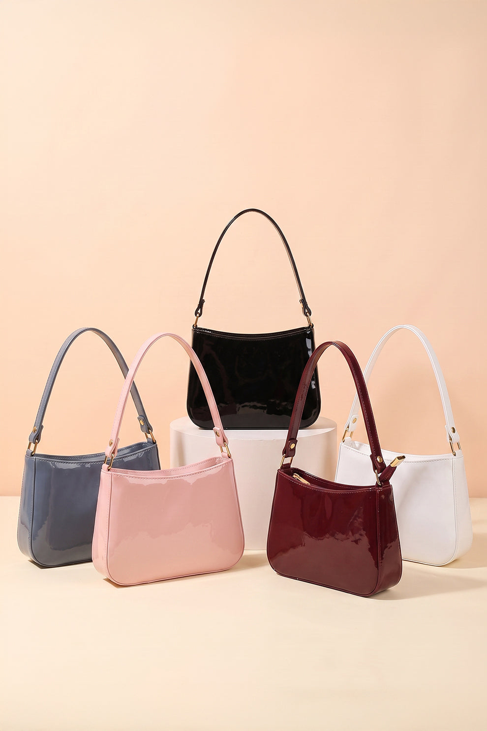 BAGORA SHINY CRUSH PEACH