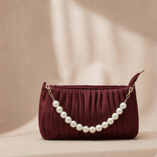 BELLA CARRY TOTE BAG MAROON