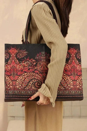 BAGORA CANVAS TOTE CHARM