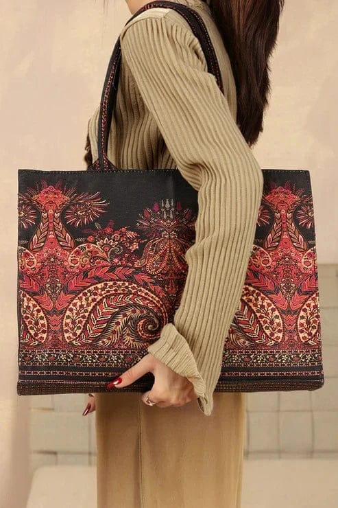 BAGORA CANVAS TOTE CHARM
