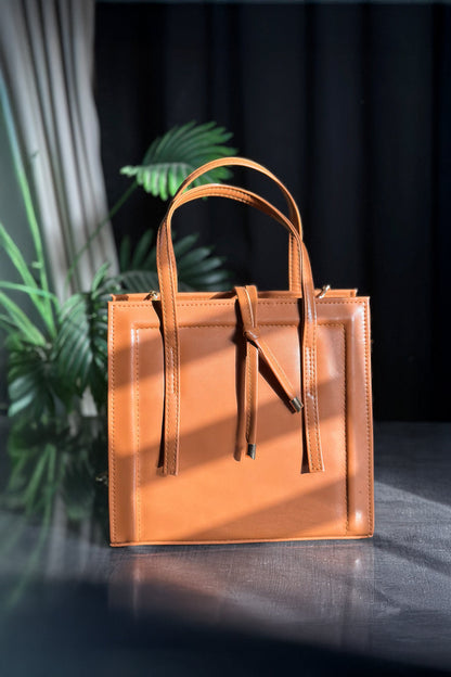 BAGORA  MIRA MUSTARD SH0ULDER BAG