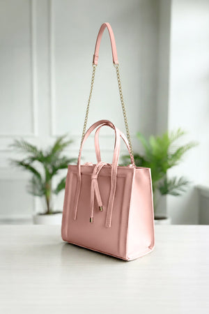 MIRA PEACH SHOULDER BAG