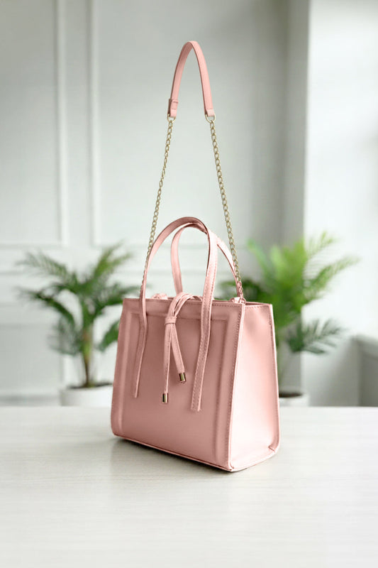 MIRA PEACH SHOULDER BAG