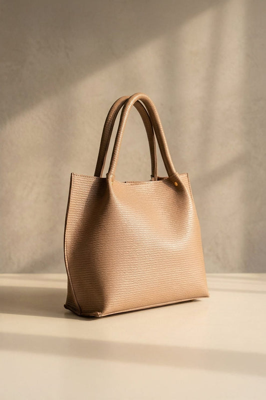 NORA LUXE TOTE BIEGE