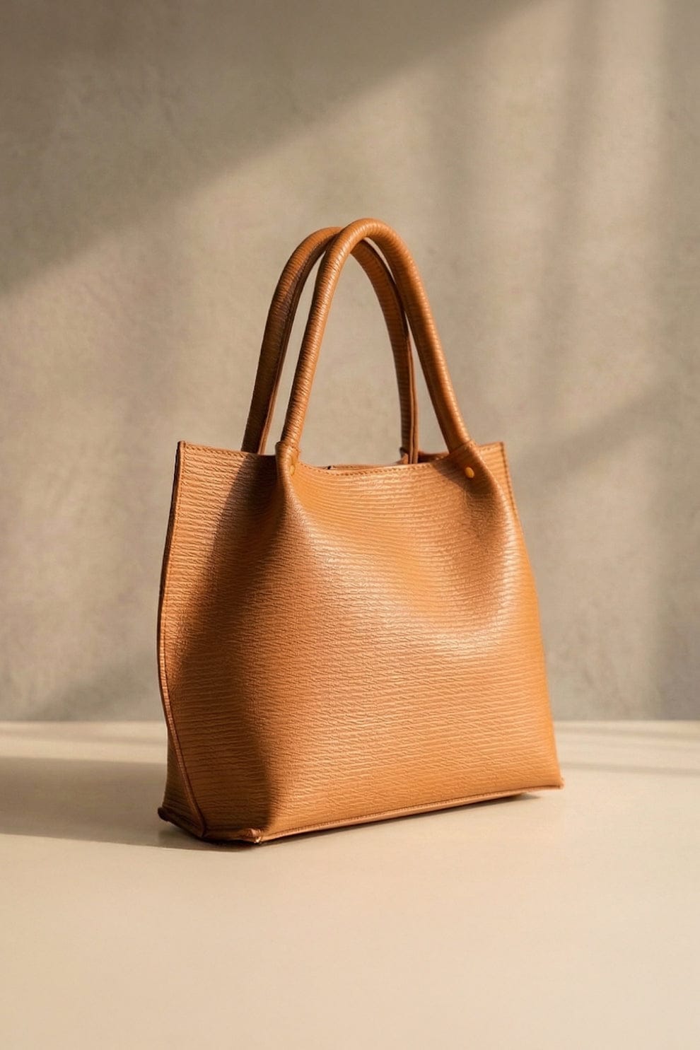 NORA LUXE TOTE MUSTARD