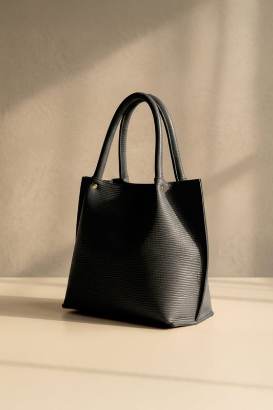 NORA LUXE TOTE BLACK