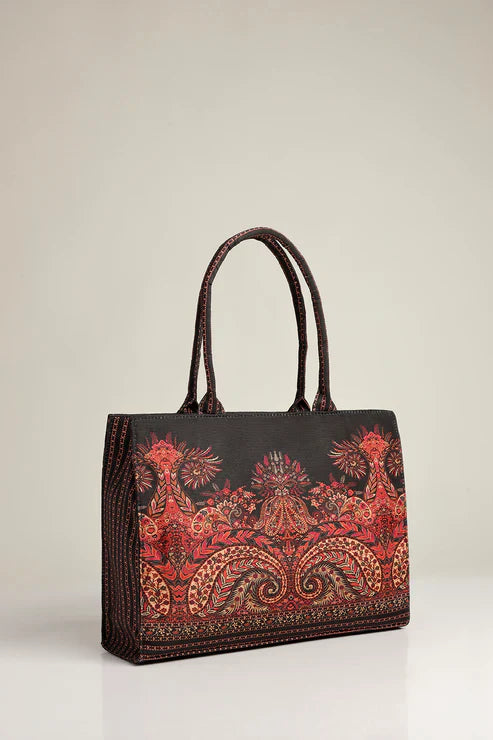 BAGORA CANVAS TOTE CHARM