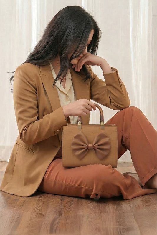 BAGORA HONEY BOW TOTE BAG