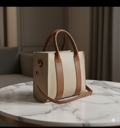 HOBO TOTE BIEGE CHARM