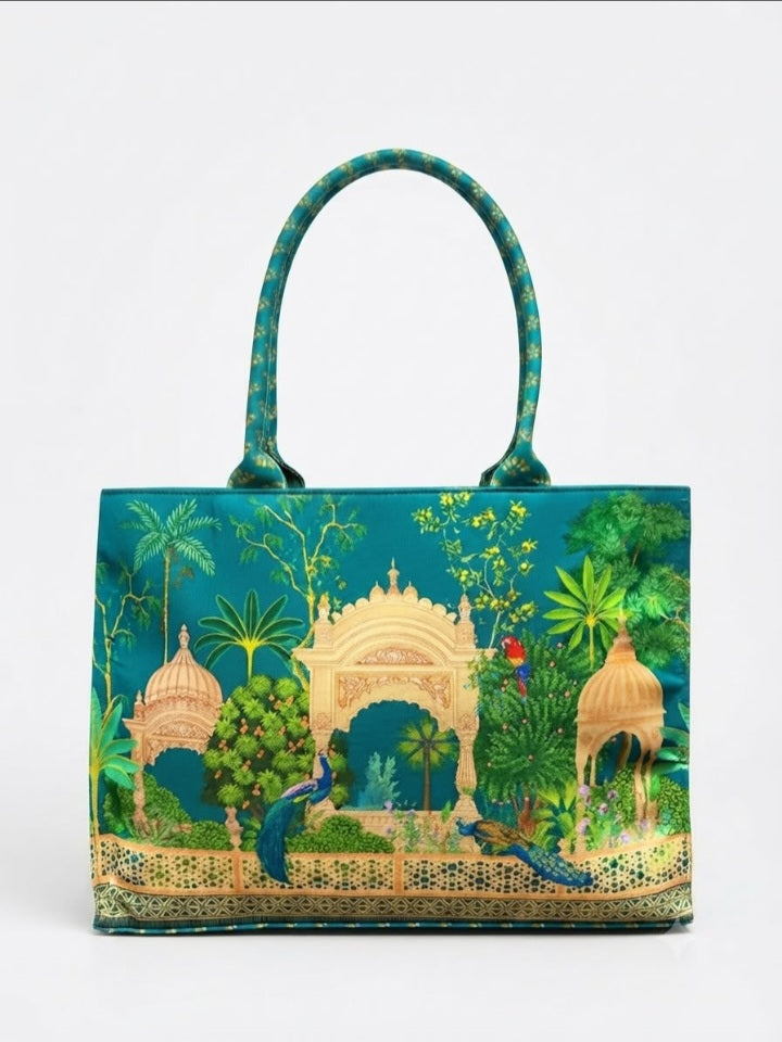 BAGORA CANVAS TOTE WILLOW