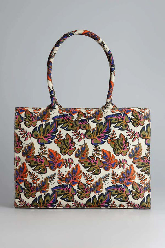 BAGORA CANVAS TOTE ORCHID