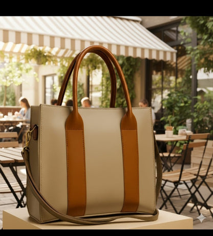 HOBO TOTE BIEGE CHARM